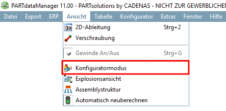 PARTsolutions Enterprise, NX Integration