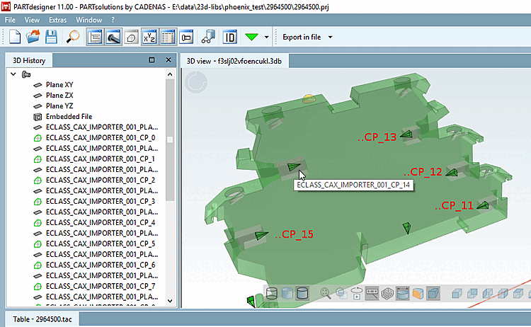 Points d'ajout ..CP_11 à ..CP_15