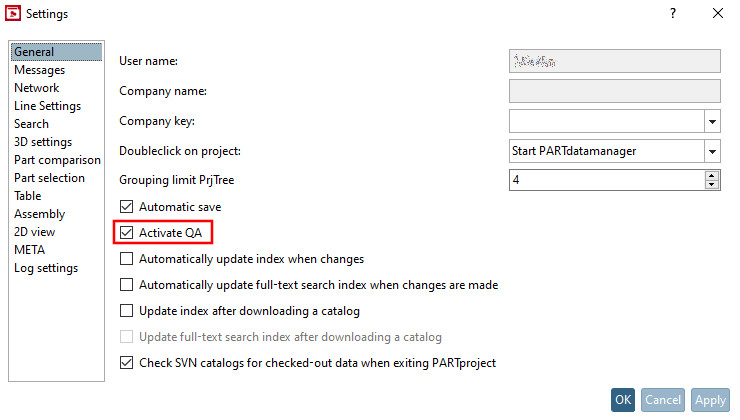 Activer le QA [Activate QA]