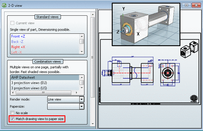 "Shortened view" turned on