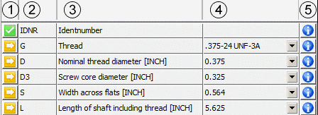 accessory part filter on/off