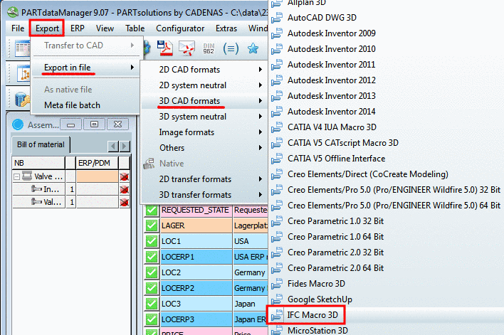 "Classification Name" filter - here "CNS_CP|4|3" exemplarily