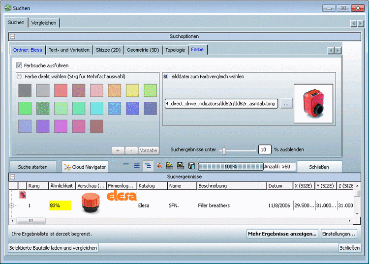 "Point" dialog opened