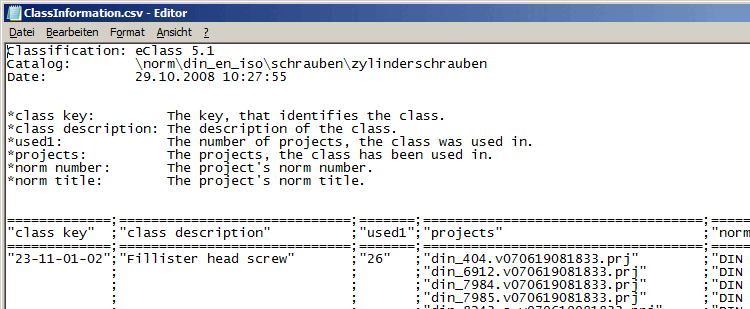 Édition Classlister