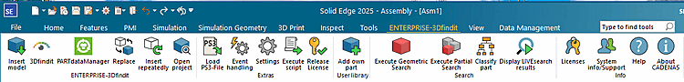 Menu 3Dfindit