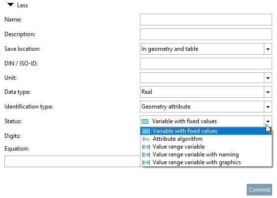 Gestionnaire de variables [Variable Manager] -> État [Status]