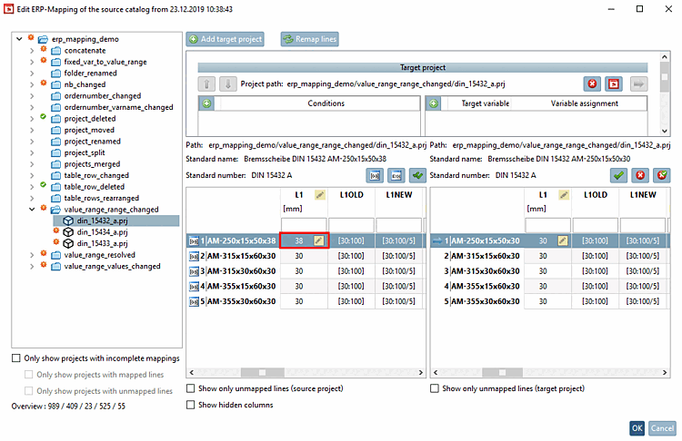 Valeur non attribuée de "38