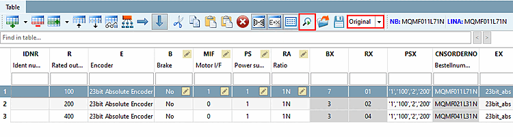 Bouton "Afficher les données d'affichage [Display viewdata]" désactivé