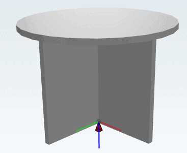 Exemple d'un modèle de table dans eCATALOG 3Dfindit