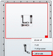 Edit mode activateEdit modeactivate