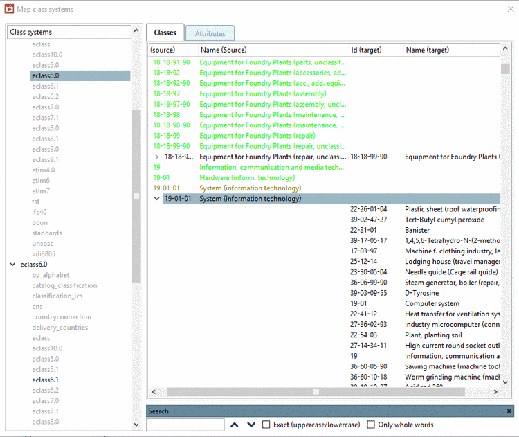 Dialog window 2 - Changes on server
