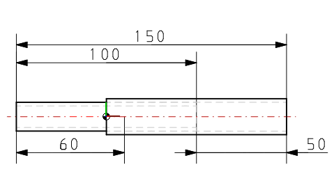 Exemple de mesure horizontale 2D