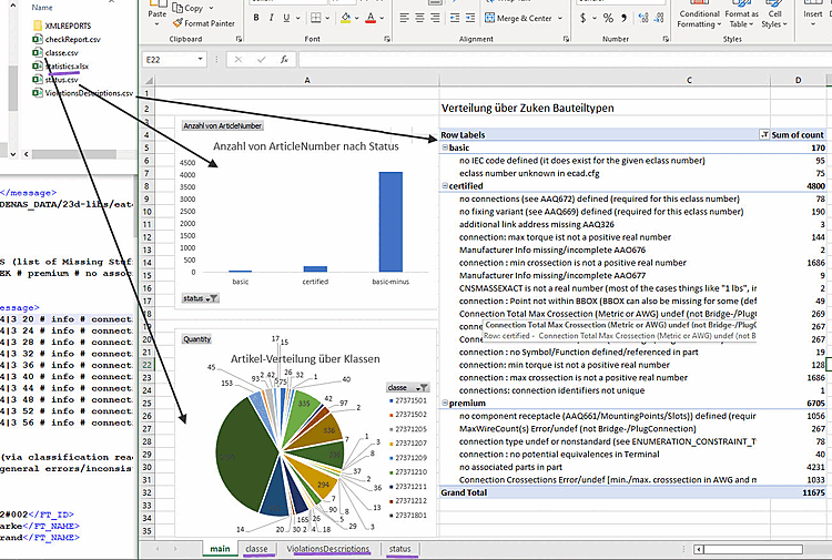 Excel -> Feuille "main