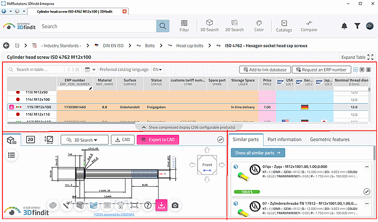 Tableau | Vue 3D | Informations supplémentaires