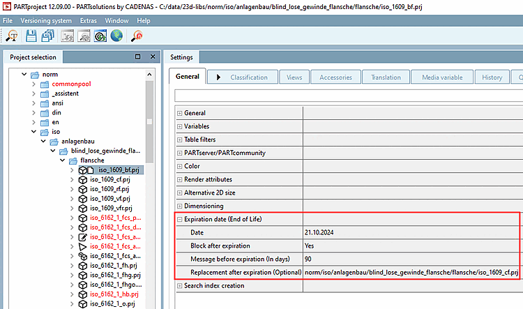 PARTproject > Date d'expiration (End of Life) [Expiration date (End of Life)]