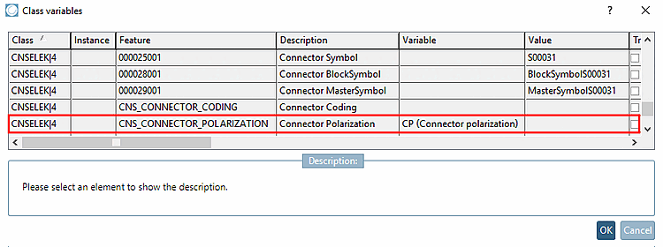 Exemple : PARTproject -> Class variables