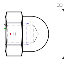 Orientation des dimensions [Dimension adjustment]: à droite