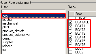 Applied database user