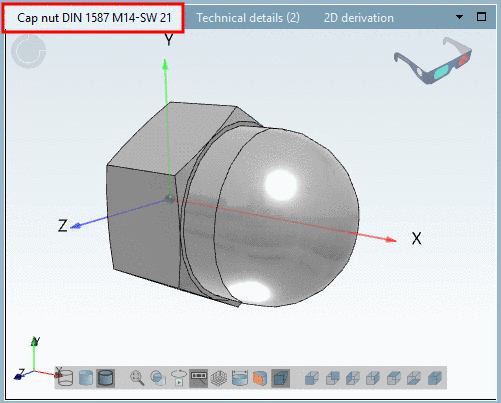 Standard name / Part name