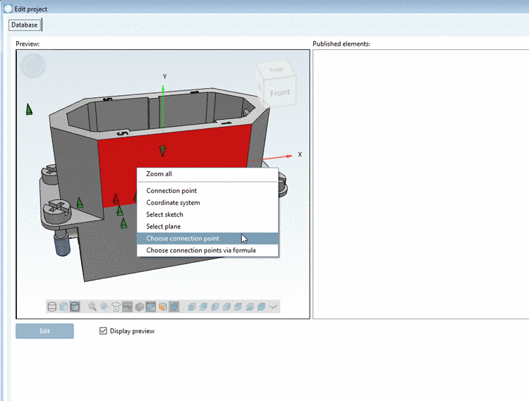 Example: Quality seal displayed on "Symbols" tab