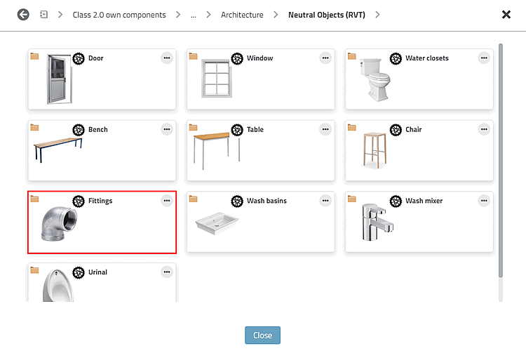 Éléments propres à la classe 2.0 -> Objets neutres