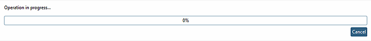 Barre de progression