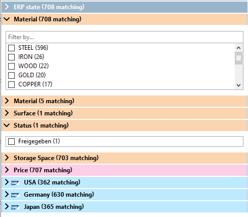 Statut ERP [ERP state]
