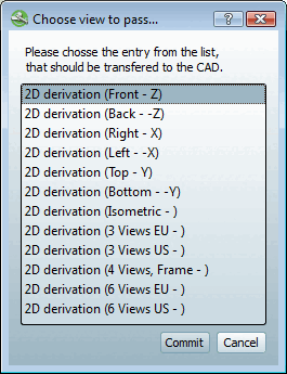 Sélectionner la vue à transmettre. [Choose view to pass...]..