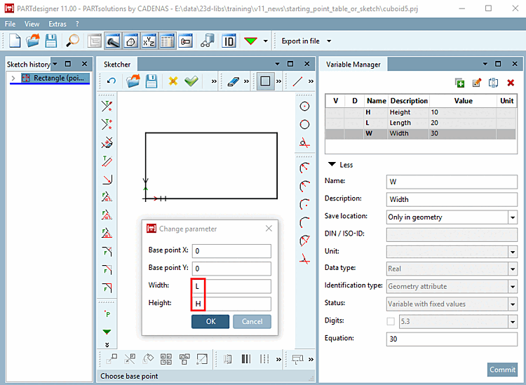 Dessiner un rectangle