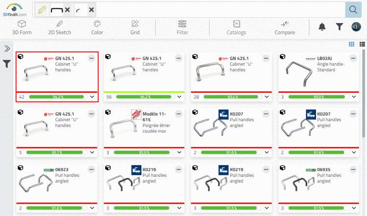 Result with two sketches