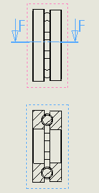 "Optimize drawing view on paper size" not activated
