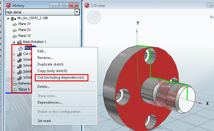 Dialog box "Create analysis"