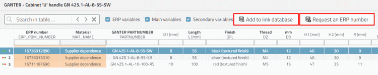 Docking window "3D view" context menu on part