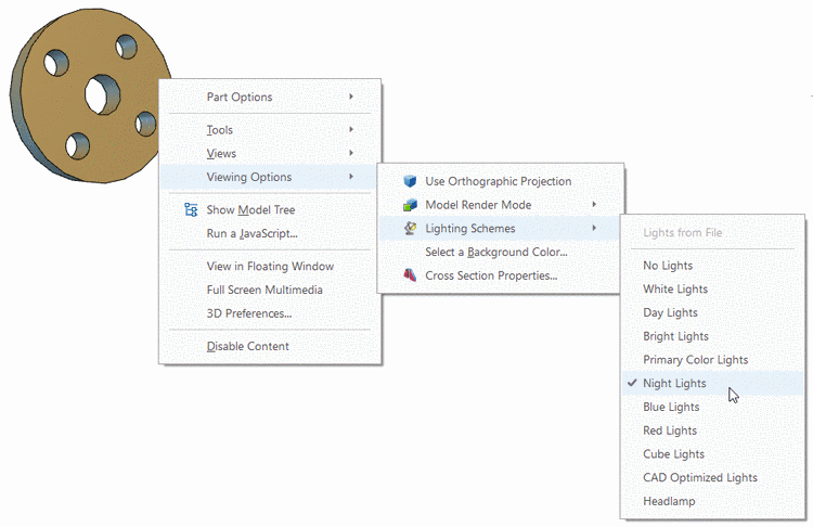 You can change the presetting in the PDF itself anytime.