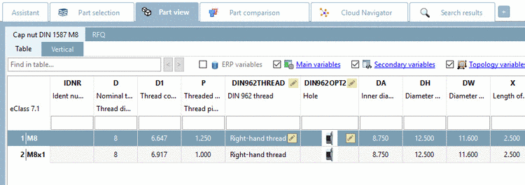 Restricted Display with D.EQ.8
