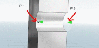Through-hole with thread