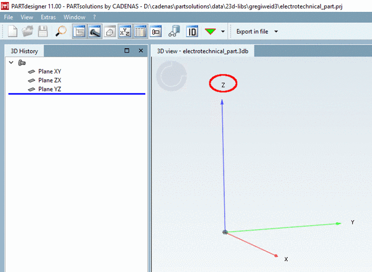 Template for 3D project with LOD (AEC – Z-axis on top)