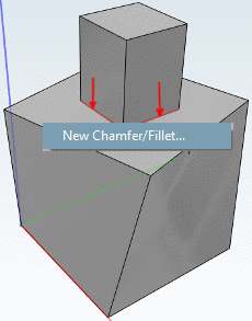 Blend on front face of sweep (selection)