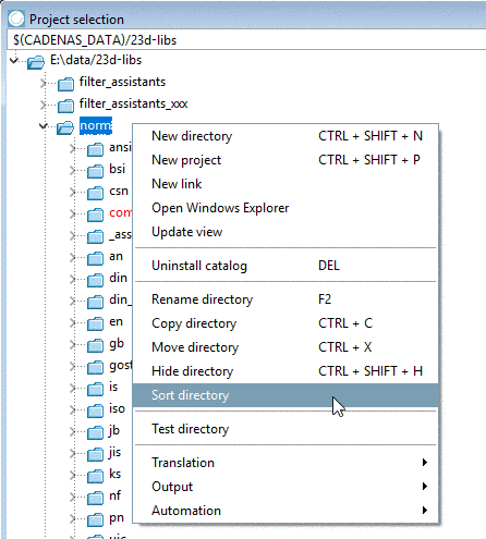 "norm" folder marked