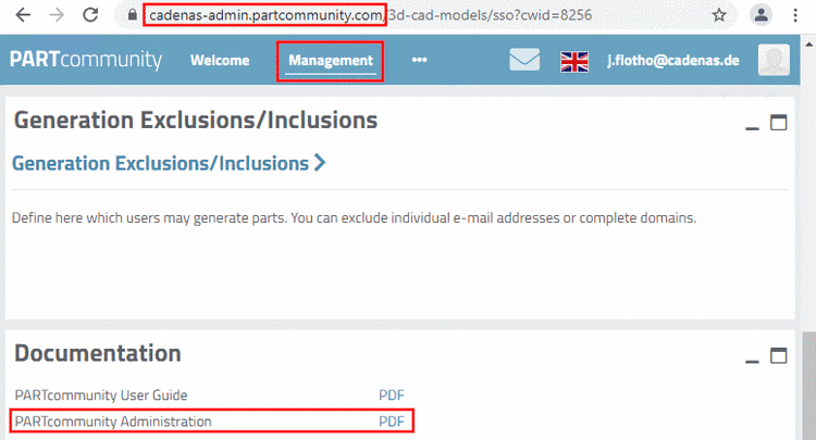 PARTcommunity Administration PDF download