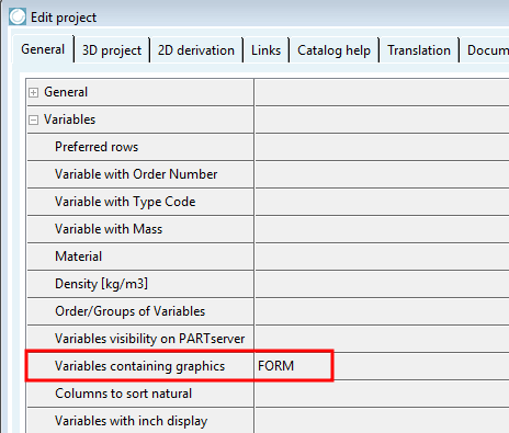 PARTproject - Colonne con grafica [Columns containing graphics]