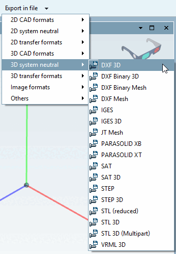 Esportazione su file [Export in file]