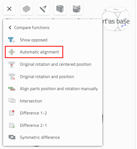 Allineamento automatico dei componenti