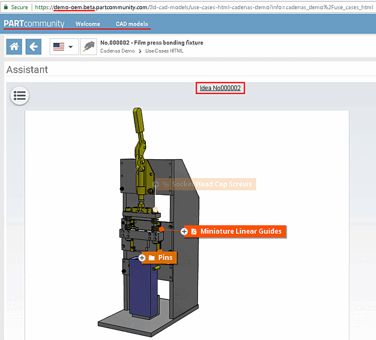 Progetto aperto in PARTcommunity (link)