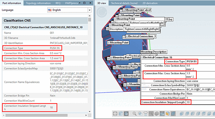 PARTdataManager: terminale Weidmüller 1267910000