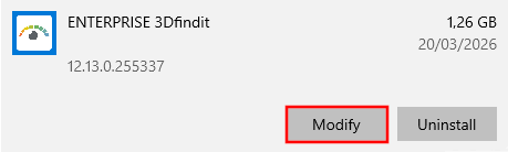 Windows > Aggiungi o rimuovi programmi -> Cambia