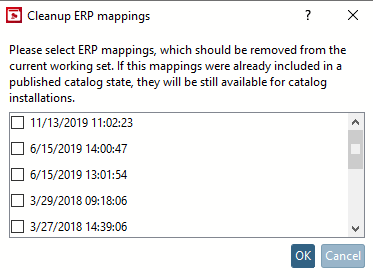 Riordinare le mappature ERP [Cleanup ERP mappings]