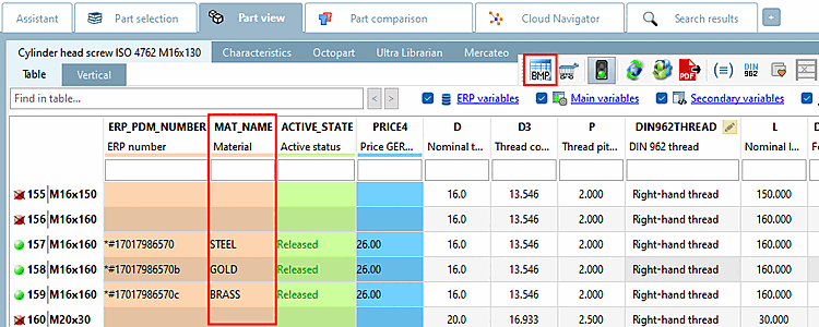 Esempio: materiale in forma di testo