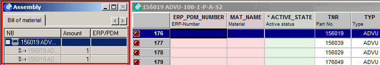 Viene visualizzata la finestra di dialogo Struttura [Assembly]