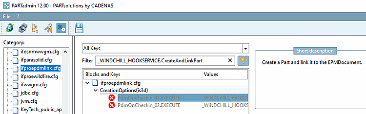 Esempio: "CreateAndLinkPart"